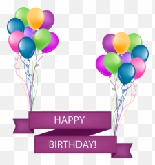 Birthday Clipart Transparent Background Birthday - Happy B Day To Me Emoji,Emoji Birthday Stuff
