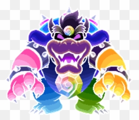 Bowser - Bowser Mario And Luigi Dream Team Emoji,Anti-magic Academy: The 35th Test Platoon Kiki Emoticon