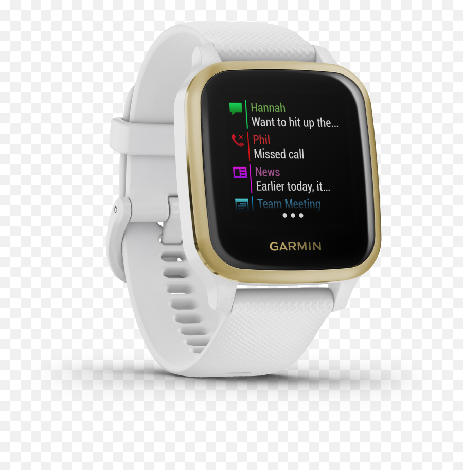 Garmin Venusq - Garmin Venu Sq White Emoji,Emotion Gray Silicone Smartwatch