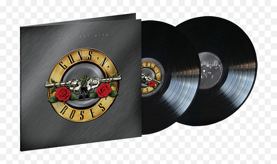 Greatest Hits Standard 2lp Vinyl - Guns N Roses Greatest Hits Vinyl Emoji,Black Dude With A Gun That Shoots Heart Emojis