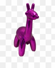 Large Pink Balloon Giraffe Ornament - Soft Emoji,Giraffe Emoji