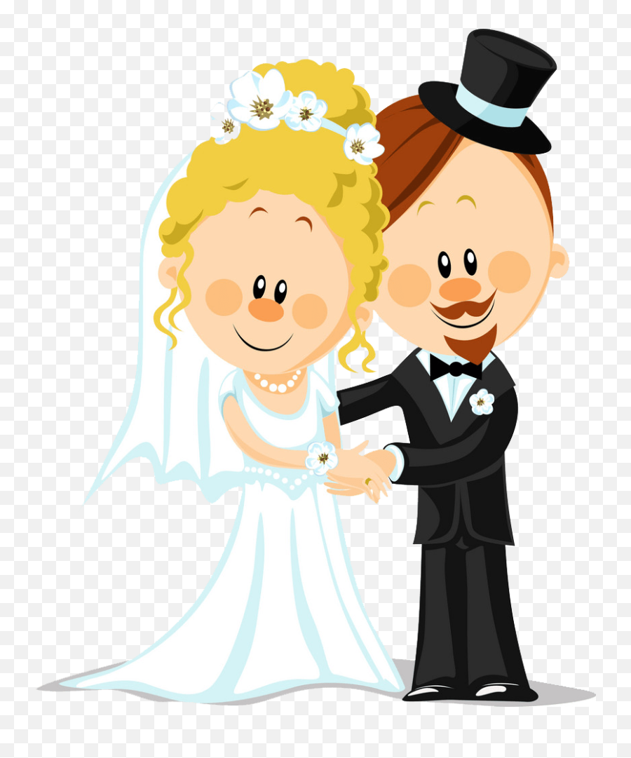 Bride And Groom Clipart - Clipartworld Groom Bride And Baby Emoji,Girls Holding Hands Emoji