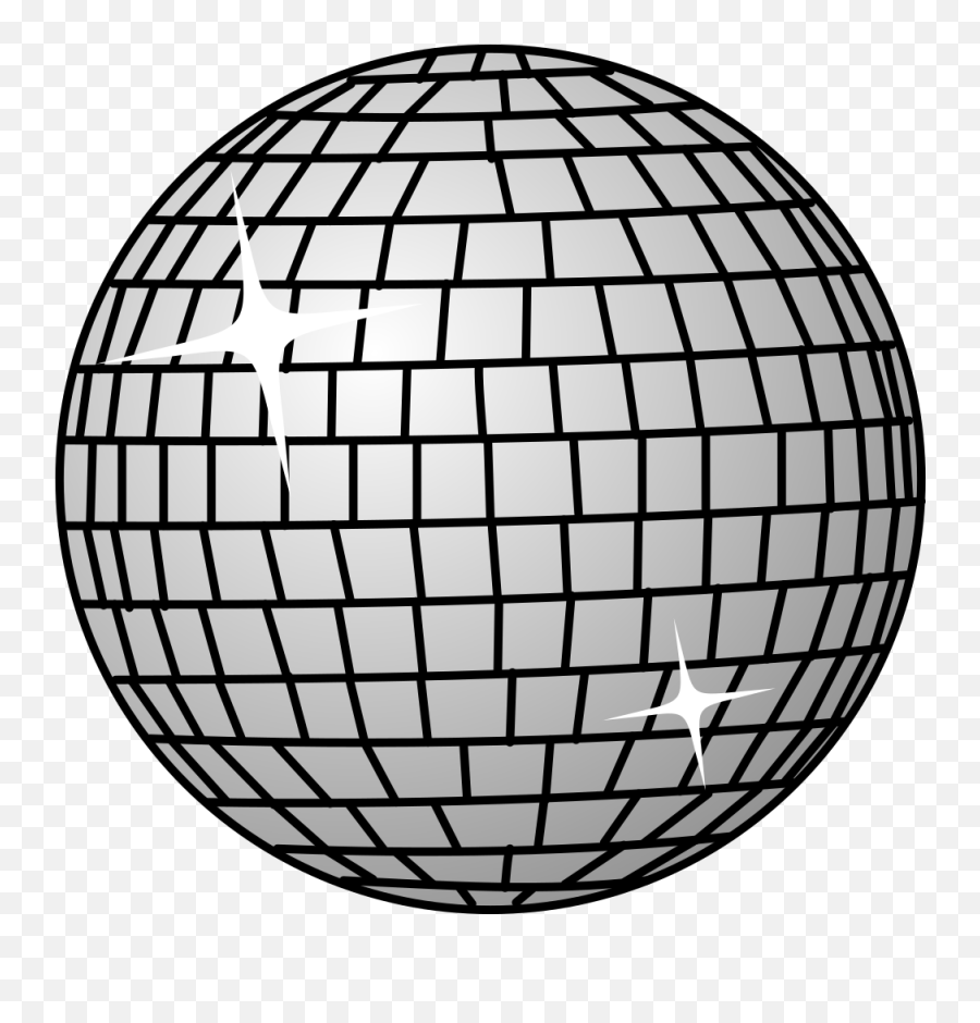 Disco Ball - Disco Ball Shower Curtain Clipart Full Size Disco Ball Clipart Emoji,Crystal Emotion Showet Curtains