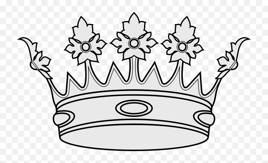 Library Of Crown And Scepter Image Black And White Library - Tiara Crown Images Drawing Emoji,Prince Crown Emoticon