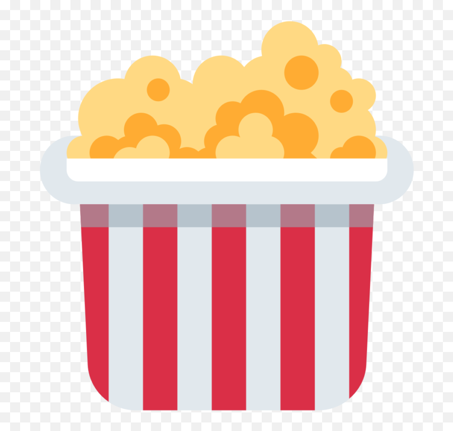 Popcorn Emoji - Discord Popcorn Emoji,Horrified Facebook Emoticon