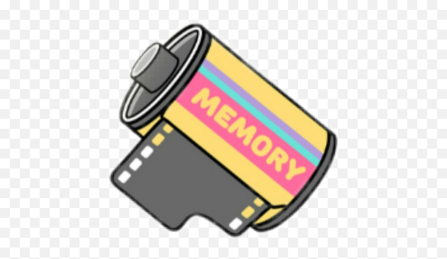90s Memory Film Camera Filmroll Sticker By S Walker - Language Emoji,Film Camera Emoji
