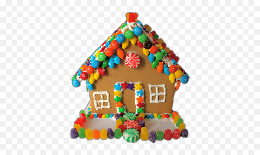 Sweet Candyhouse Sweethouse Sticker - Gingerbread House Emoji,House Candy House Emoji