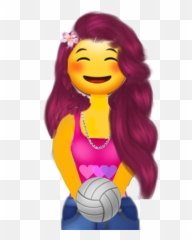 Volleyball Sticker - Happy Emoji,Volleyball Emojis