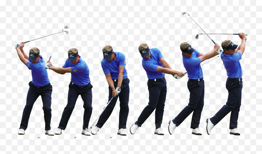 Golf Swing Png - Luke Donald Transparent Golfer Swing Golf Swing Sequence Gif Transparent Emoji,Swings Emoji