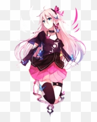 Anime Png Images Manga Kimono - Pink Hair Anime Girl Render Emoji,Png Manga Girl Different Emotions