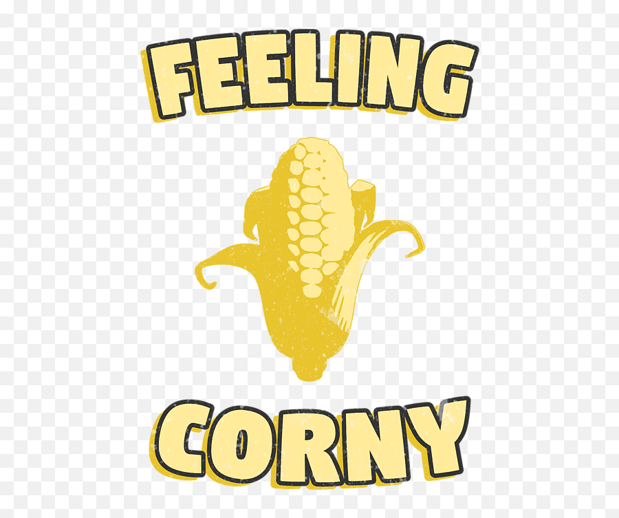 Feeling Corny Funny Farming Corn Joke Pun Bath Towel - Natural Foods Emoji,Corn Cob Emoji Shirt