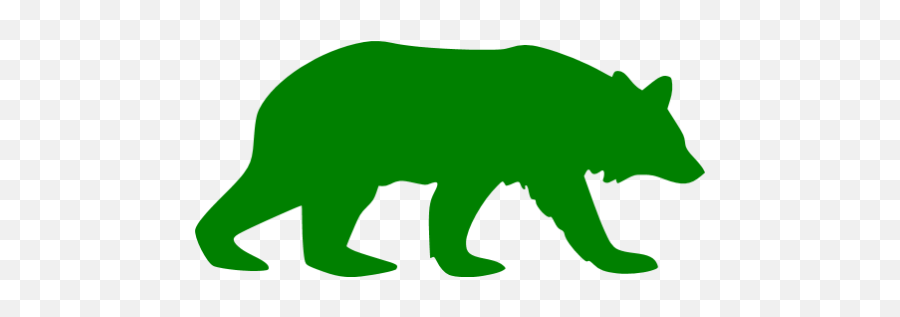 Green Bear 5 Icon - Camping Bear Tattoos Emoji,Bear Claw Emoticon