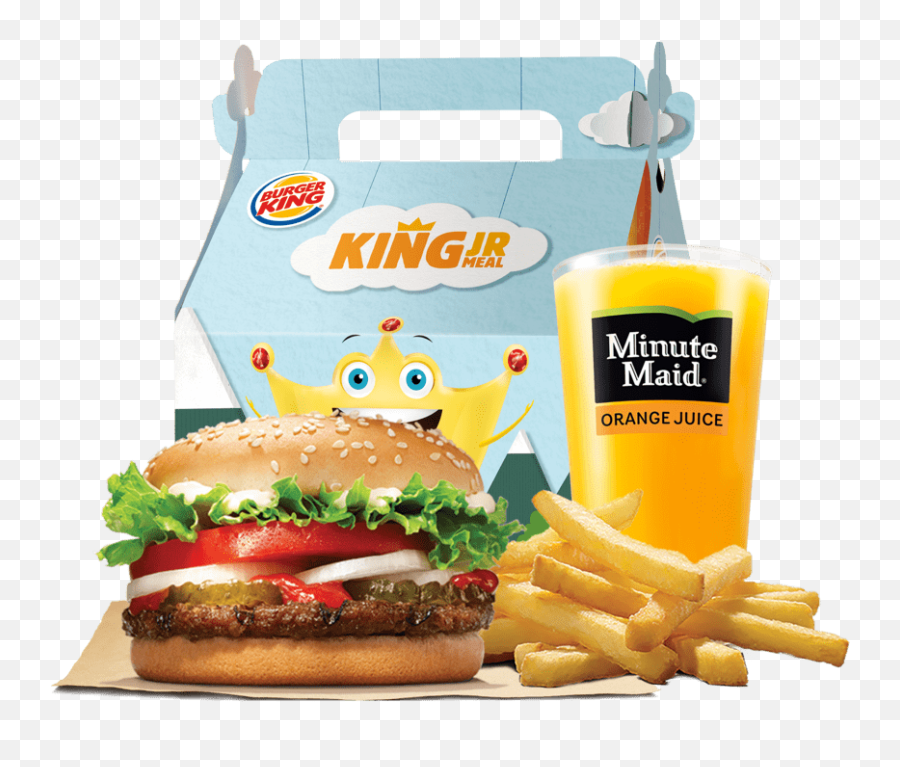 Burger King Delivery In Al Qaswa - Burger King Kids Meal Emoji,Fries And Burgers Made Out Of Emojis