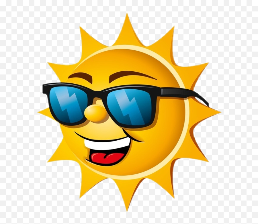 Sonnenbrille Sonne Brille Clipart Funny - Sonne Mit Sun Emoticon Emoji,Thanksgiving Tree Emoticon