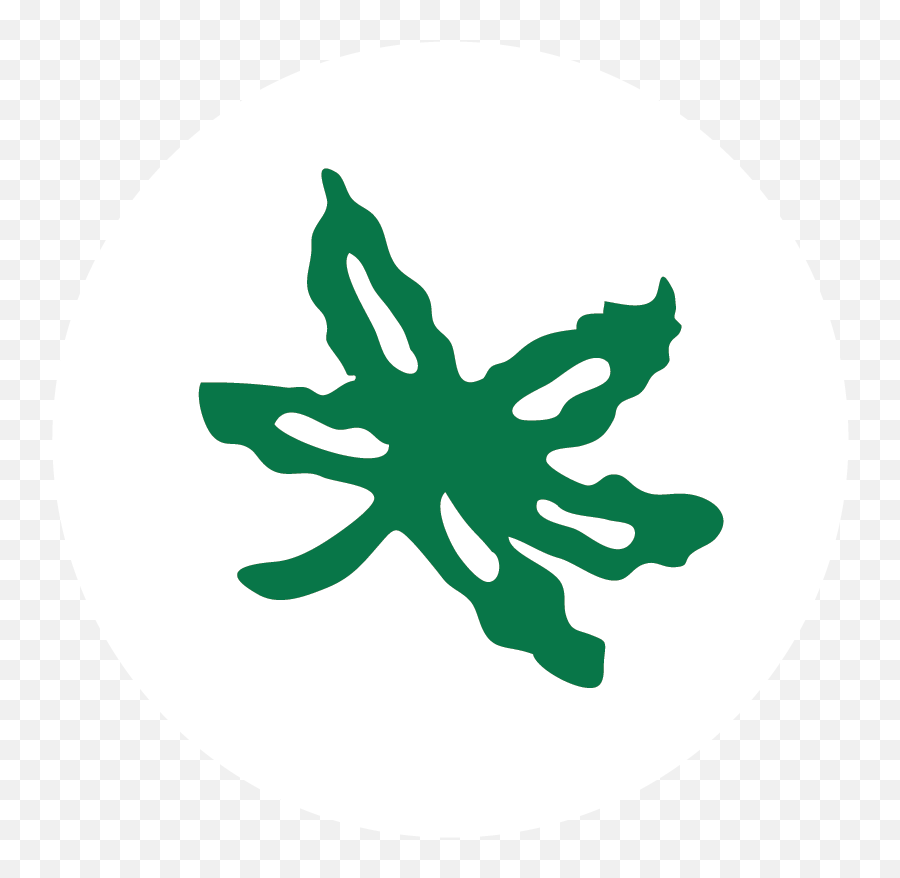 Real Weed Leaf Png - Ohio State Buckeye Leaf Emoji,Brutus Buckeye Emoticon