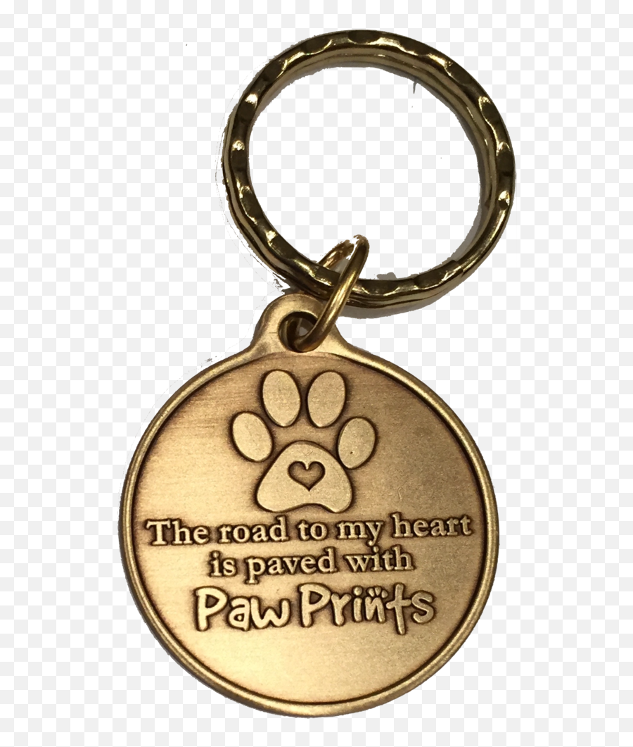 The Road To My Heart Is Paved With Paw Prints Dog Pet Large - Solid Emoji,Brown Pawprints Emoticon