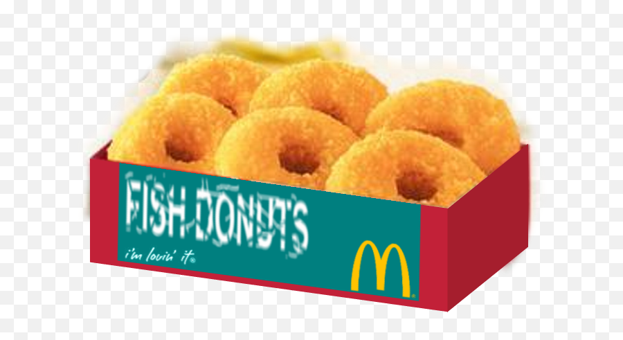 Download Mcdonaldu0027s Fish Donuts - Fish Donuts Png Image With Emoji,Smiley Emojis Mcdonalds