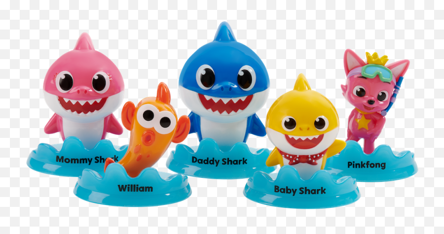 Collectible Figures - Pinkfong Baby Shark Toys Emoji,Shark Emoticon