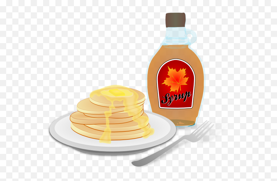 Pancakes And Syrup Clipart - Clip Art Library Emoji,Pancake Emoticons.