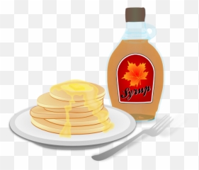 Pancakes And Syrup Clipart - Clip Art Library Emoji,Pancake Emoticons.