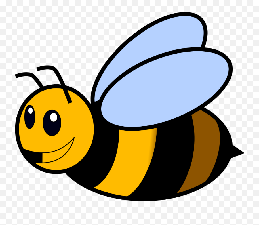 Bee Colored Png Svg Clip Art For Web - Download Clip Art Emoji,Find Pics Of Downloadable Bee Emojis