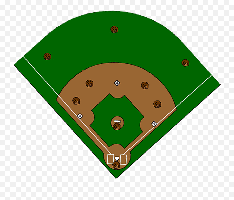 Free Baseball Diamond Graphic Download - Printable Baseball Field Clipart Emoji,Emoji Baseball And Diamond