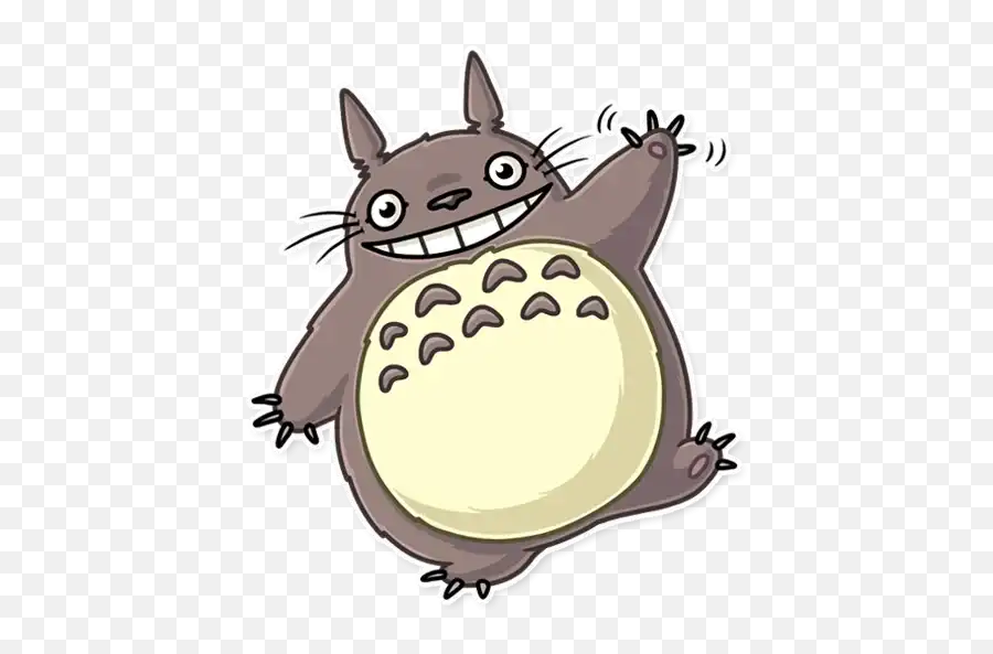 Totoro Stickers For Whatsapp - Totoro Whatsapp Sticker Emoji,Totoro Emoticons