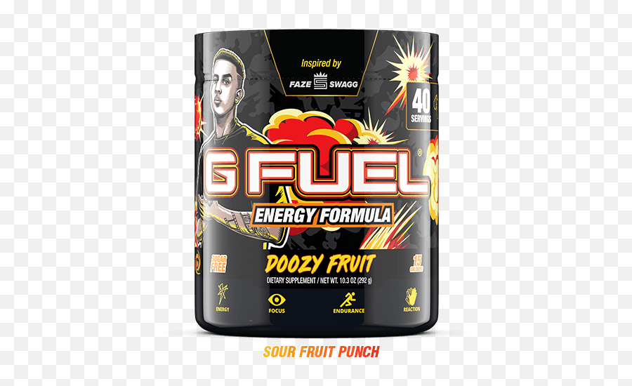 Pewdiepie Flavor Tub Lingonberry - G Fuel Energy Formula Emoji,Penguinz0 Apple Emoji