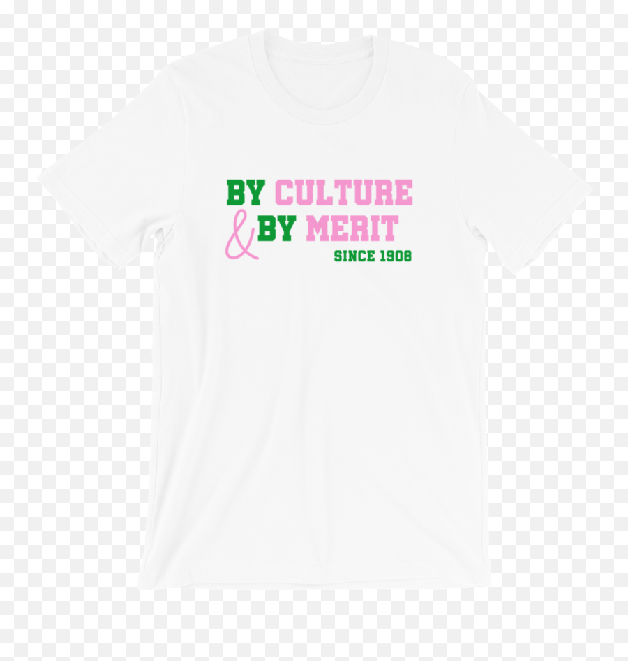 By Culture U0026 By Merit T - Shirt 4 Colors Unisex Emoji,Alpha Kappa Alpha Emoji