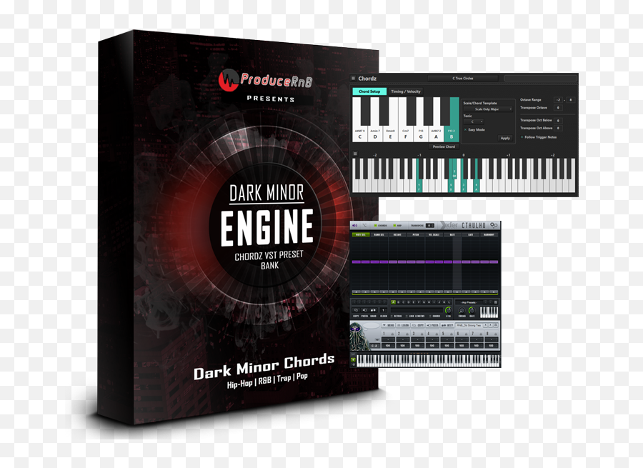 The Dark Minor Chord Engine Presets For Cthulhu And Chordz - Language Emoji,Emotion Guitar Chords