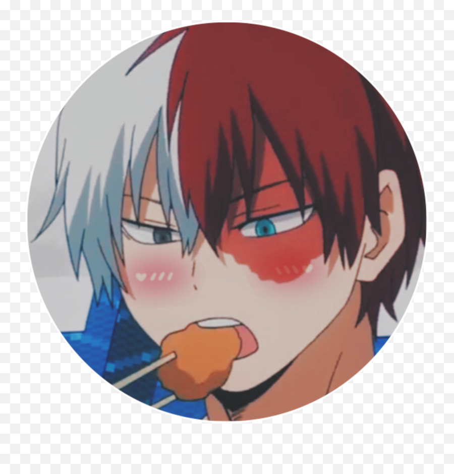 Shototodoroki Myheroacademia Sticker By Fay - Blushing My Hero Academia Shoto Todoroki Emoji,Todoroki Emoji