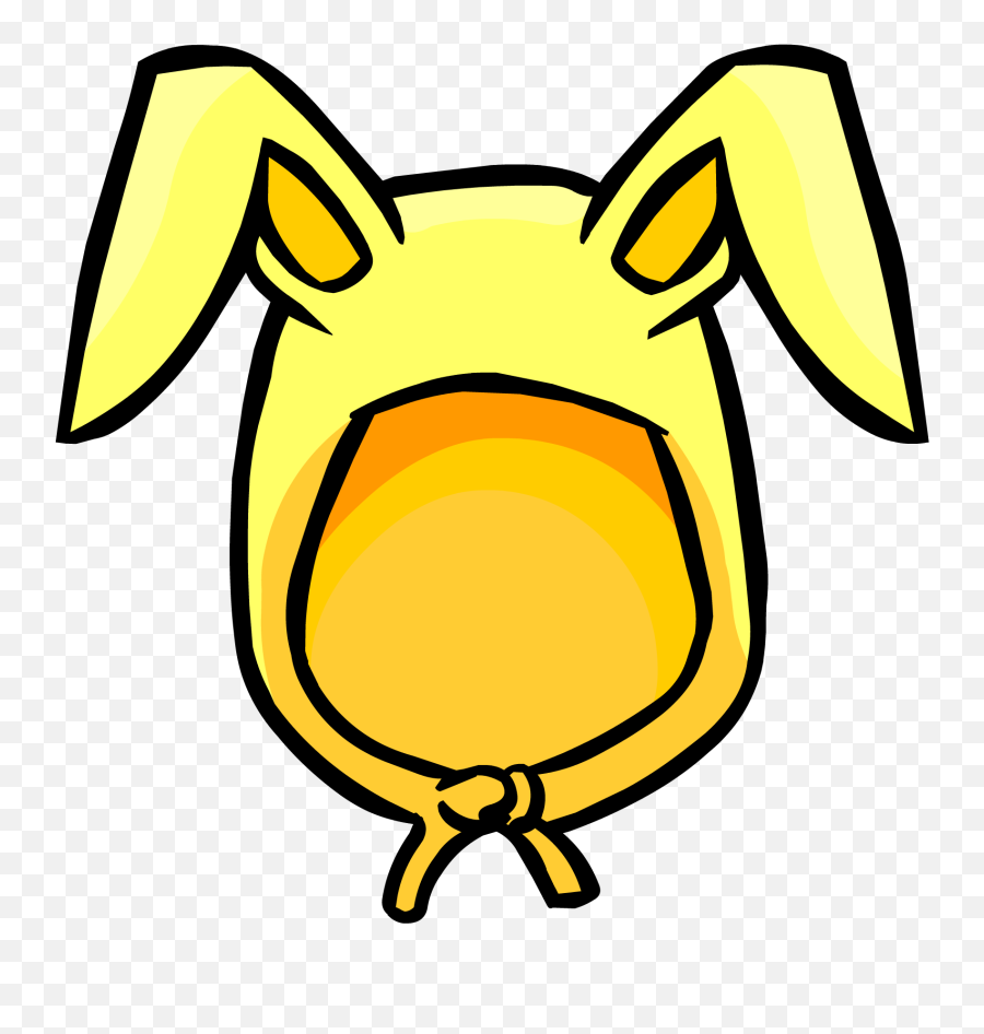Hats Clipart Bunny - Yellow Bunny Ears Png Download Full Transparent Bad Bunny Png Emoji,Rabbit Emoji