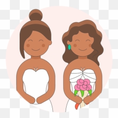 Lesbian Gowns 4 Download - Lesbian Logo Png Emoji,Gay Emoji Icons