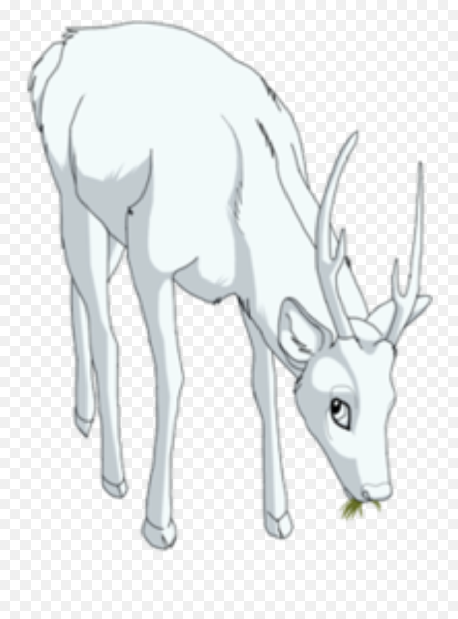 Buck Stag Deer Whitedeer Sticker - Elk Emoji,Buck Deer Emoji