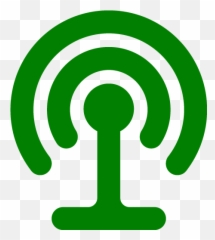 Green Antenna 6 Icon - Antenna Icon Transparent Emoji,Emoticons Green Antenna