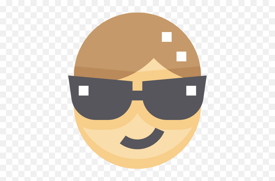 Gafas De Sol - Iconos Gratis De Gestos Happy Emoji,Emoticon De Gafas