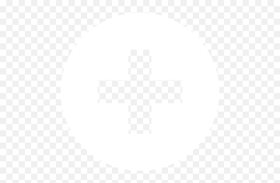 White Plus 7 Icon - Free White Math Icons Plus Icon White Transparent Emoji,Circle With A Cross Emoticon