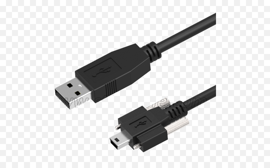 Mini Usb Cable With Screw Locking For Machine Camera - China Screw Lock Mini Usb Cable Emoji,Wire Emoticons