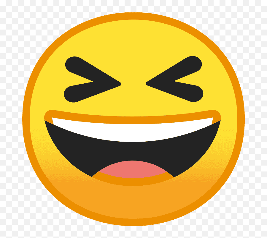 Grinning Squinting Face Emoji Meaning - Android Emoji Copy And Paste,Happy Face Emoji