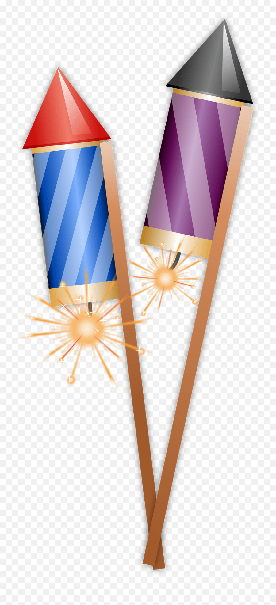 Fireworks - Bottle Rockets Clipart Free Download Firecracker Emoji,Firework Emoji