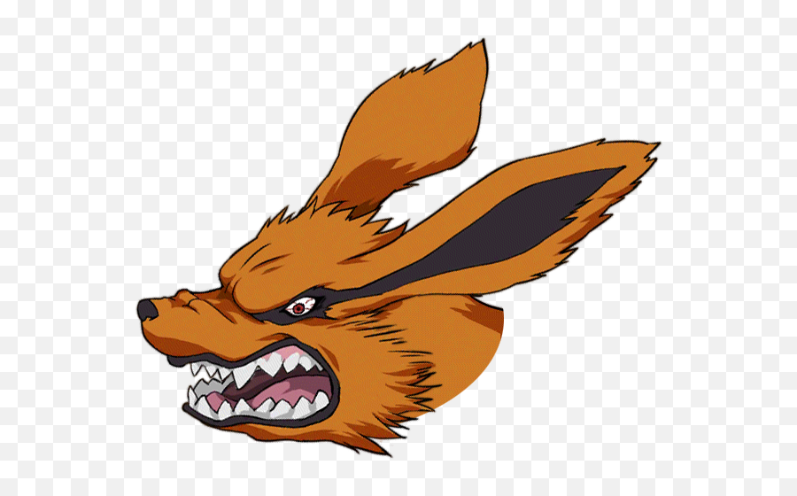 Nine Tails - Nine Tailed Fox Naruto Emoji,Two Tailed Fox Emoji Destiny