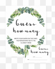 Baby Shower Invitation Templates - Bridal Shower Mad Libs Emoji,Eucalyptus Emoji