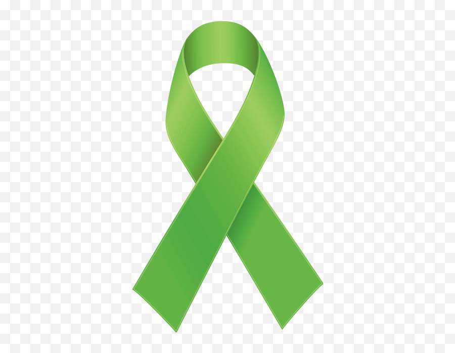 Green Ribbon - Green Awareness Ribbon Png Emoji,Organ Donor Emojis