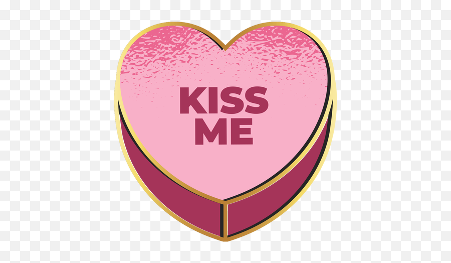 Kiss Me Valentines Heart Valentines - Transparent Png U0026 Svg Girly Emoji,Valentine's Emoticon Text