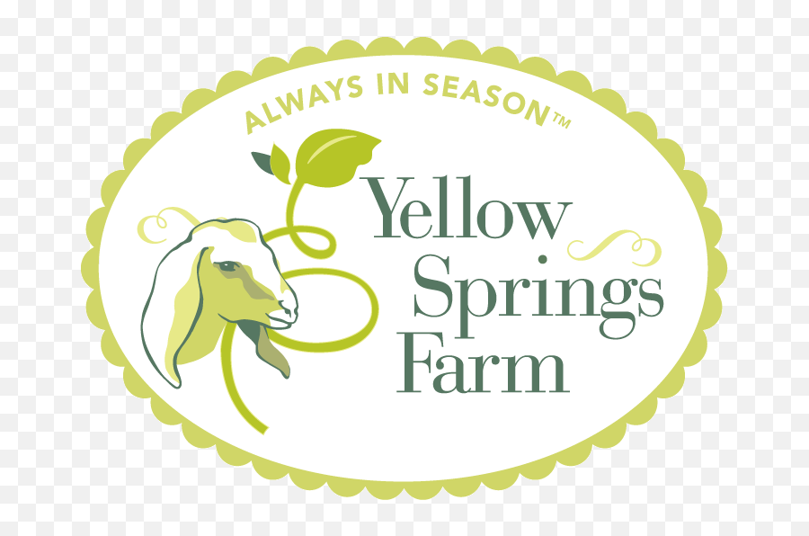 Home Yellow Springs Farm - Artisanal Goat Cheese Dairy Yellow Spring Farms Logo Emoji,22 Emotions Of Planting Seaso