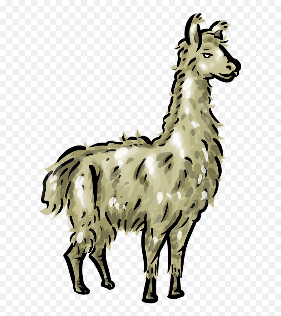 Free Llama Clipart 1 Page Of Public - Transparent Transparent Background Llama Clip Art Emoji,Llama Emoji