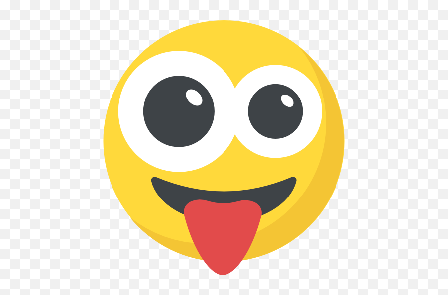 Tongue - Free Smileys Icons Wide Grin Emoji,Showing Tongue Emoticon