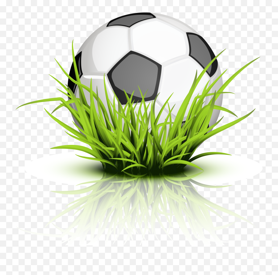 Grant Beach Neighborhood Association - Transparent Png Soccer Ball In Grass Clipart Emoji,Soccer Ball Vector Emotion Free