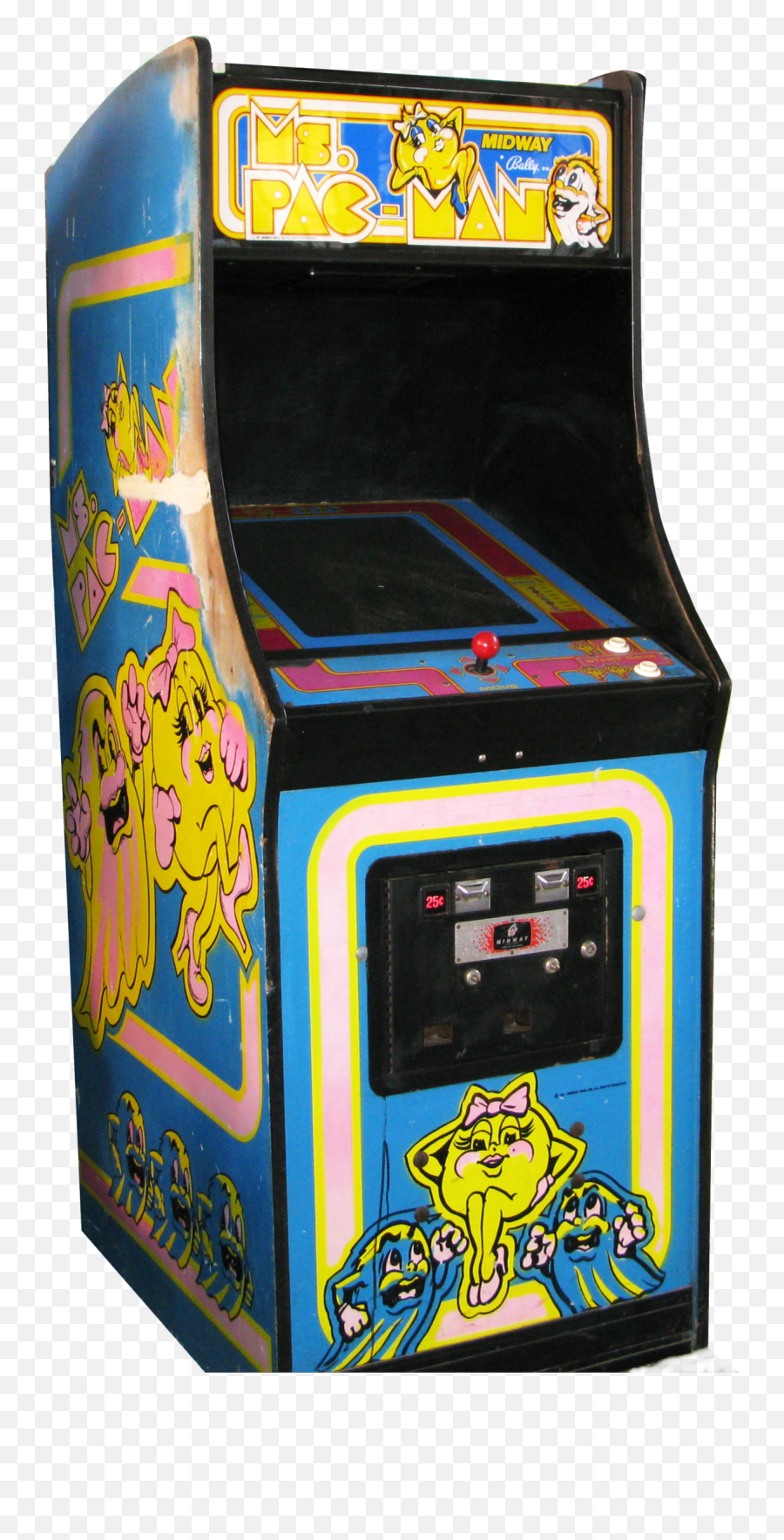 Ms - 1980s Arcade Game Emoji,Pac Man Maze Text Emojis