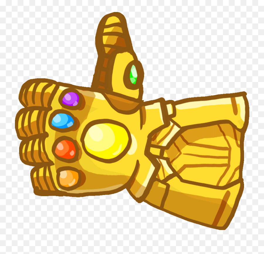 Anyone - Transparent Infinity Gauntlet Gif Emoji,Thanos Snap Emoji
